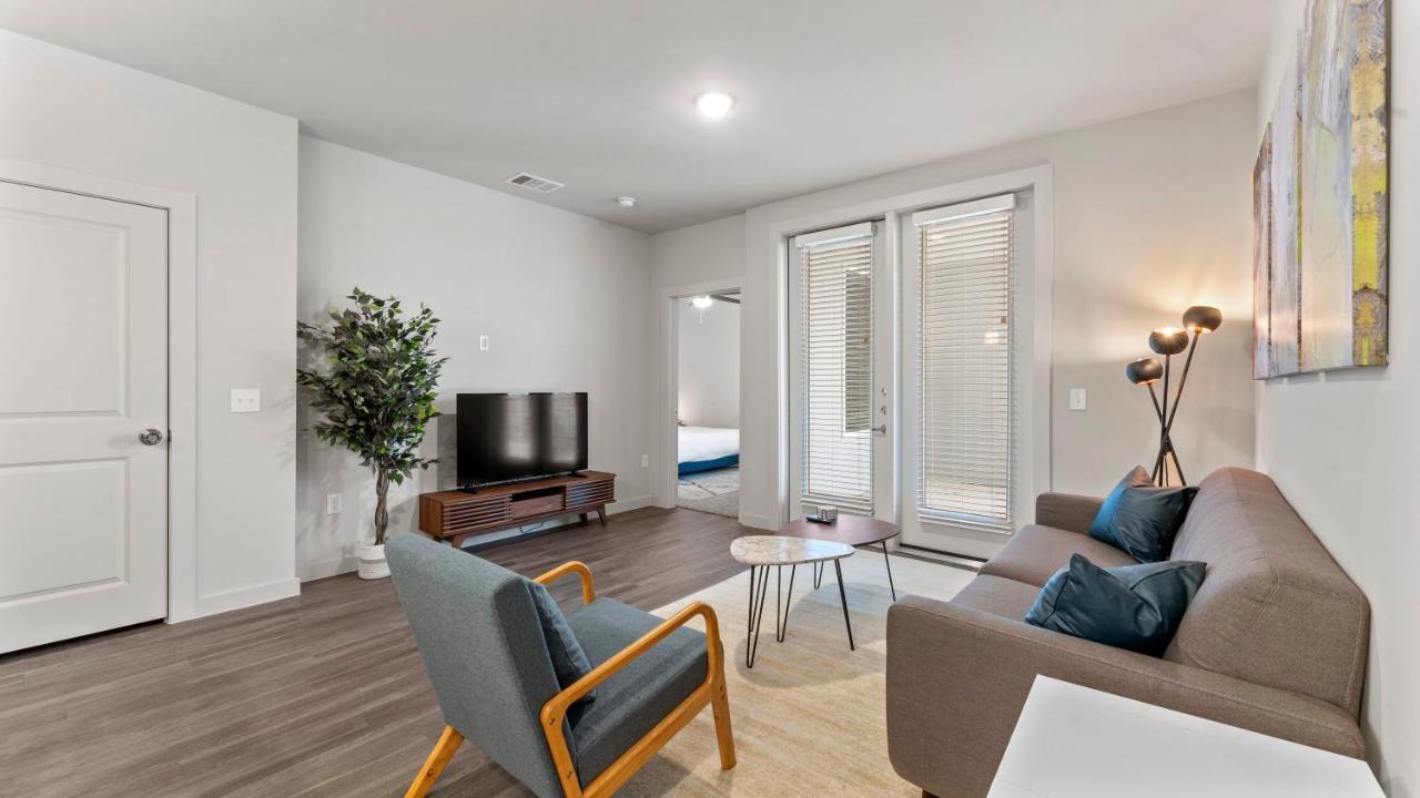 Apartamento Luxury Central Apts - Free Parking, Gym, Fast Wifi Austin Exterior foto