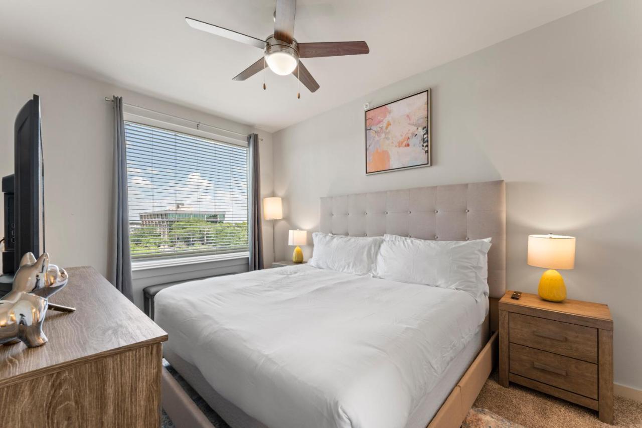 Apartamento Luxury Central Apts - Free Parking, Gym, Fast Wifi Austin Exterior foto