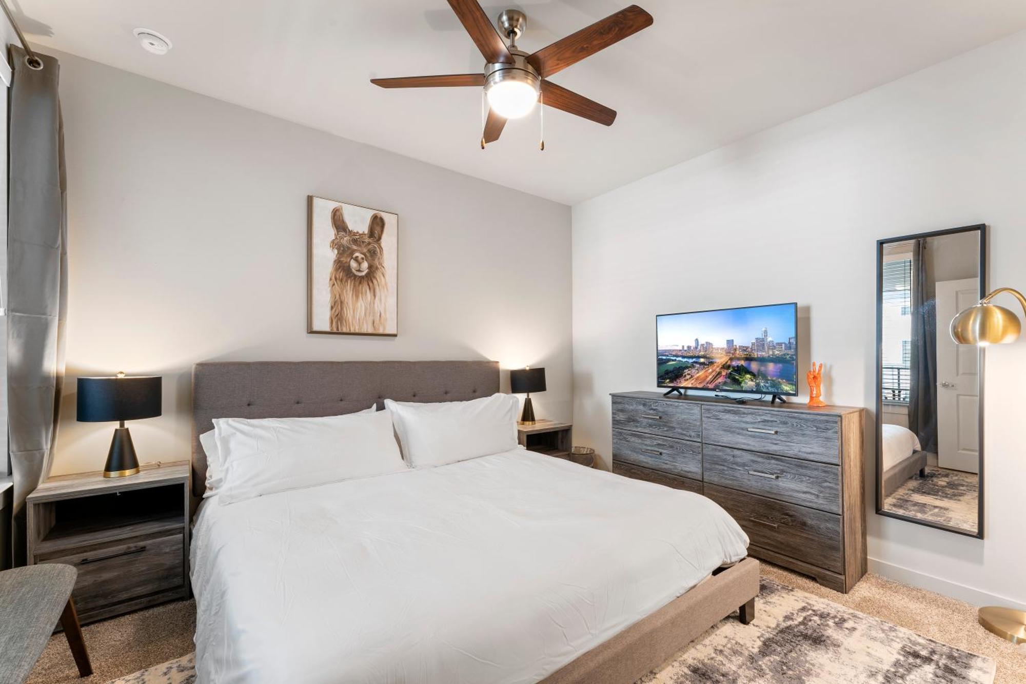 Apartamento Luxury Central Apts - Free Parking, Gym, Fast Wifi Austin Exterior foto